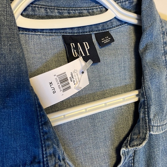 🆕 GAP Blue Jean Denim Dress - Women’s Size XL - Picture 7 of 8